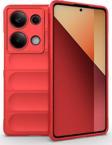 Redmi Note 13 Pro 4G Kılıf Esnek TPU Oyuklu Arka Yüzey Tasarımlı Etnik Silikon Kapak