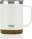Tyeso Termos Venus Mug Vaku Mlu Paslanmaz Çelik Termal Kapaklı 530 Ml Beyaz