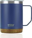 Tyeso Termos Venus Mug Vaku Mlu Paslanmaz Çelik Termal Kapaklı 530 Ml Mavi