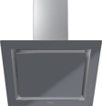 Teka Dlv 68660 St Tos Gri Duvar Tipi Davlumbaz