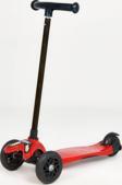Tois Çocuk Kırmızı Mitur 3 Tekerlekli Yükseklik Ayarlı Scooter