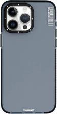 Youngkit İphone 15 Pro Max Kılıf Pürüzsüz Düz Arka Yüzey Youngkit Crystal Color Serisi Kapak Siyah