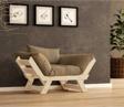 Woodesk Adalar Masif Natural-camel Renk Berjer