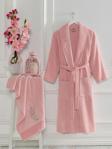 Havlulu Bornoz 2li Set