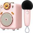 Divoom Fairy-OK Karaoke Mikrofonlu FM Radyolu Bluetooth Hoparlör	