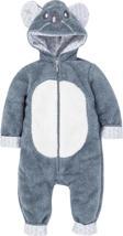 Gezenbebe Hero Kahraman Kapüşonlu Welsoft Bebek Tulum (12-18 ay) Koala