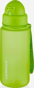Uzspace Pipetli 400 ml Tritan Çocuk Su Matarası FiftyFifty