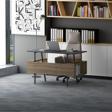 Lagomood İrony Çalışma Masası Antrasit-ceviz Antrasit Ceviz