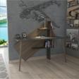 Lagomood Rüzgar Çalışma Masası Antrasit & Ceviz