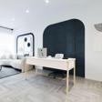 Lagomood Zenith Çalışma Masası 150 cm Beyaz Meşe