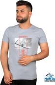 Manta MNT 2406 S. Yaka Pota Baskılı Erkek T-Shirt
