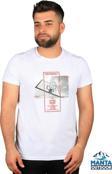 Manta MNT 2406 S. Yaka Pota Baskılı Erkek T-Shirt