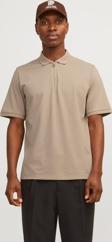 Jack&Jones Jjemac Zip Ss Polo Sn Erkek T-Shirt