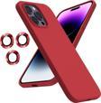 iPhone 14 Pro Kılıf Kamera Lensli Lansman Silikon Kapak