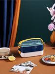 Vagonlife Bento Lunch Box Ofis-Okul İçin Yeni Nesil Sefer Tası Taşınabilir Yemek Kutusu  Çelik FF462