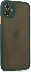 FitCase iPhone 12 Kılıf Montrea Silikon Arka Kapak