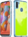 Samsung Galaxy A11 (A115) Kılıf Neon Likit Silikon Arka Kapak