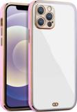 Epro İphone 13 Pro Arka Kapak Kılıf Pembe Kenarlı Rose