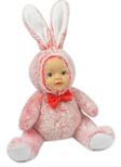 Şeker Adası Halley Sevimli Gerçek Bebek Yüzlü Kırmızı Tavşan 30 Cm