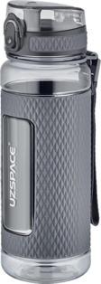 Uzspace FiftyFifty 800ml -BÜYÜK BOY- Tritan Su Matarası Silikon Korumalı Kaydırmaz Gövde