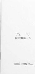 Rhodia Dot 24 Yaprak Defter Beyaz Kapak