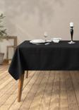 Denizli Concept Grande Siyah Masa Örtüsü