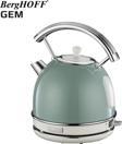 Berghoff Gem Retro 1.7 Litre Mint Yeşil Yuvarlak Su Isıtıcısı