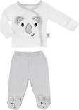 Gezenbebe Hero Bebekler İçin Nakışlı Zıbın & Patikli Pantolon Set Koala