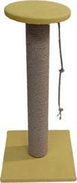 Bedspet Oturaklı Kalın Kedi Tırmalaması 70 Cm Sarı