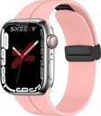 Apple Watch 38mm 40mm 41mm Seri 1 2 3 4 5 6 7 8 Se Uyumlu Coastal Manyetik Tokalı Silikon Kordon