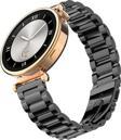 Sneezy Huawei Watch Gt4 41mm İle Uyumlu 18mm Ironweft Döküm Çelik Metal Kordon