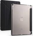 Apple iPad Air 3 10.5 İnç Kılıf Yatay ve Dikey Standlı Uyku Modlu Kalemlikli Trifold Arkası Silikon Kılıf 