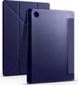 Galaxy Tab A8 10.5 SM-X200 (2021) Yatay ve Dikey Standlı Uyku Modlu Kalemlikli Trifold Arkası Silikon Kılıf
