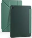 Samsung Galaxy Tab S6 Lite SM-P610 Yatay ve Dikey Standlı Uyku Modlu Kalemlikli Trifold Arkası Silikon Kılıf