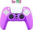 Kontorland PS5 Gamepad Uyumlu Silikon Kılıf - (Purple Power)