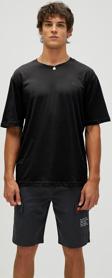 Liber Oversize T-Shirt Siyah Basic Erkek Tişört 