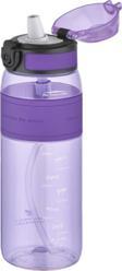 Uzspace FiftyFifty Pipetli(ısırılamaz) 600 ml Silikon Gövde Tritan Su Matarası