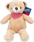 HALLEY Peluş Fularlı Ayı 35 Cm Gri