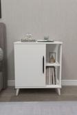 Enda Home Taksuk 4 Raflı Kapaklı Komodin