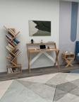 Enda Home X Çalışma Odası Seti Çalışma Masası Kitaplık Komodin Çalışma Masası Seti