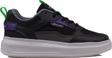 Trend Adımlar Siyah Memory Foam Ped Tabanlı Kalın Taban Kadın Sneaker