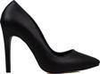 Trend Adımlar Siyah Kadın İnce Topuklu Sivri Burun Stiletto
