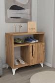 Enda Home 3 Bölmeli Kapaklı Ayakkabılık Dolabı