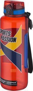 Uzspace 1200ml Büyük Boy Sports Passion Kayma Yapmayan Tutma Bölmeli Tritan Su Matarası