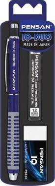 Pensan Iq-Duo Set 07 Mm Renkli Silgi+Min Mavi