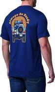 5.11 OVERLANDER SUNSET SS TEE LACIVERT TISORT