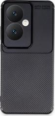 Oppo Reno 11F Kılıf Auto Focus Karbon Silikon Kapak