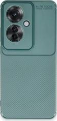 Oppo Reno 11F Kılıf Auto Focus Karbon Silikon Kapak