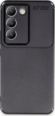 Vivo V30 Lite 4G Kılıf Auto Focus Karbon Silikon Kapak