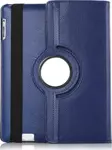 Apple iPad Mini 5 Kılıf 360 Derece Dönerli Yatay ve Dikey Standlı Deri Kılıf + 9H Nano Ekran Koruyucu
